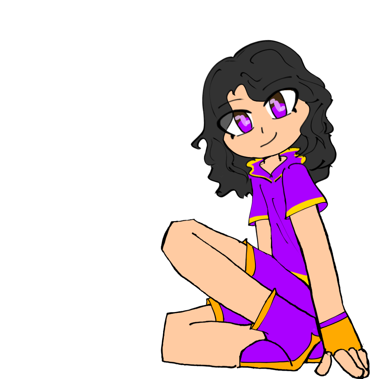 a purple picture